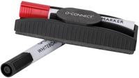 Q-CONNECT bordenwisser, voor whiteboard, magnetisch, incl 2 whiteboardmarkers