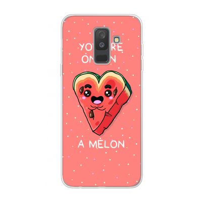 One In A Melon: Samsung Galaxy A6 Plus (2018) Transparant Hoesje