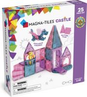Magna-Tiles Kasteel roze met draak 25 stuks - Geschikt vanaf 3 jaar - Multi