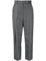 TOTEME pantalon de tailleur à fines rayures - Gris