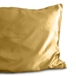 Elegant Beauty Satin Kussensloop Goud