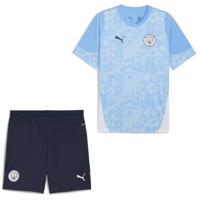 PUMA Manchester City Trainingsset 2025-2026 Kids Lichtblauw Donkerblauw Wit