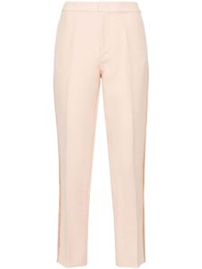 Fabiana Filippi pantalon de costume en laine mélangée - Rose