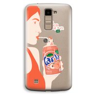 Peach please!: LG K10 (2016) Transparant Hoesje