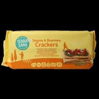Crackers sesam & rozemarijn bio 250 Gram