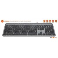 Draadloos toetsenbord - Platte toetsen - MOBILITY LAB - KP450W - AZERTY - FR - Meerdere aansluitingen - Zwart