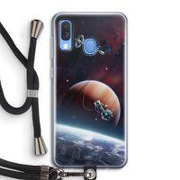 Examiner: Samsung Galaxy A40 Transparant Hoesje met koord