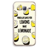 Lemonade: Samsung Galaxy J3 (2016) Transparant Hoesje