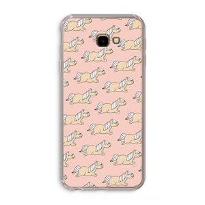 Ponys: Samsung Galaxy J4 Plus Transparant Hoesje