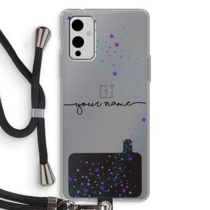 Sterren: OnePlus 9 Transparant Hoesje met koord