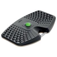 Leitz 65870089 Anti-vermoeidheidsmat (b x h x d) 540 x 65 x 310 mm Met genopt oppervlak, Met rubberlaag, Met wipfunctie, Ergonomisch Donkergrijs