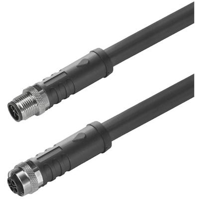 Weidmüller 2050060300 Sensor/actuator connector, geassembleerd Aantal polen (sensoren): 4 Bus 12.00 m 1 stuk(s)
