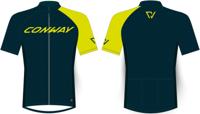 CONWAY shirt met korte mouwen "pro jersey ss" jersey pro ss s dark blue/acid
