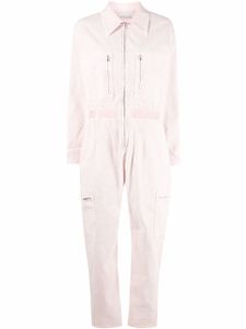 Stella McCartney combinaison zippée à manches longues - Rose