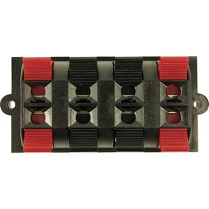 Cliff FE6930 Luidsprekerconnector Bus, inbouw verticaal Aantal polen: 4 1 stuk(s)