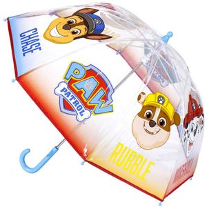 Paw Patrol kinderparaplu - transparant - D71 cm