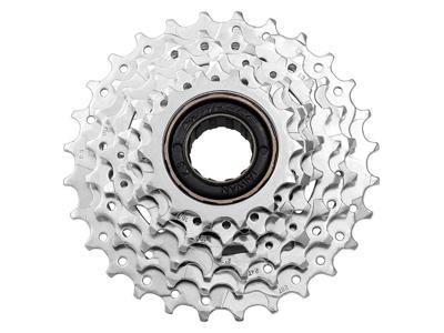 Sunrace freewheel 6 speed 14-28t zink in doosje