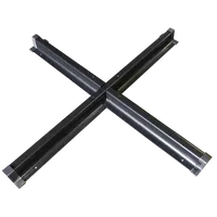 Parasolvoet kruis mat voor zweefparsols Virgo, Virgoflex, Taurus en Scorpio - thumbnail