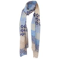 Sarlini Langwerpige Sjaal Multi Denim