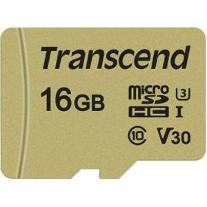 Transcend 16GB UHS-I U3 16GB MicroSDXC UHS-I Klasse 10 flashgeheugen