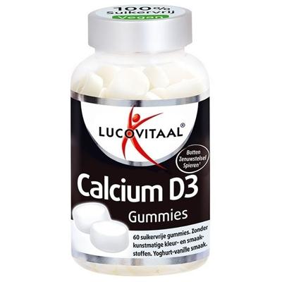Lucovitaal Calcium D3 Gummies Vegan 60Stuks