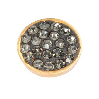 iXXXi Top Part Black Diamond Stones Goud
