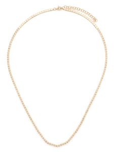 Ef Collection collier en or 14ct pavé de diamants