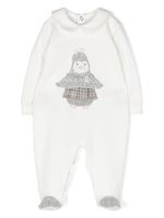 Le Bebé Enfant pyjama à manches longues - Blanc