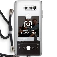 Music Player: LG V30 Transparant Hoesje met koord