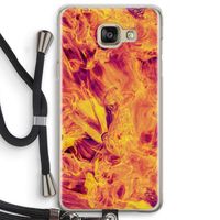 Eternal Fire: Samsung Galaxy A5 (2016) Transparant Hoesje met koord