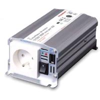 Spanningsomvormer - THOMSON - 12/220 V - 300 W - Met USB-aansluiting