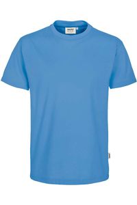 HAKRO 281 Comfort Fit T-Shirt ronde hals malibu blauw, Effen