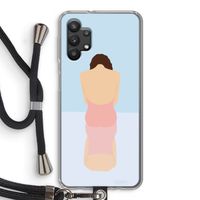 Mirror: Samsung Galaxy A32 5G Transparant Hoesje met koord