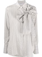 Victoria Beckham chemise à rayures - Blanc - thumbnail