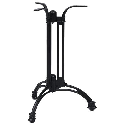 Bistrotafelpoot 60x72 cm gietaluminium zwart