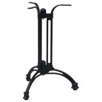 Bistrotafelpoot 60x72 cm gietaluminium zwart