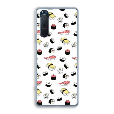 Sushi time: Sony Xperia 5 II Transparant Hoesje