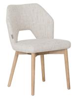 MUST Living Eetkamerstoel 'Blossom', kleur Naturel