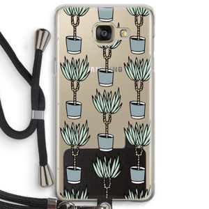 Boompje: Samsung Galaxy A5 (2016) Transparant Hoesje met koord