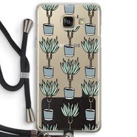 Boompje: Samsung Galaxy A5 (2016) Transparant Hoesje met koord