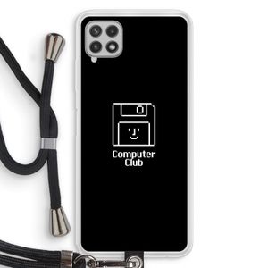 Hello: Samsung Galaxy A22 4G Transparant Hoesje met koord