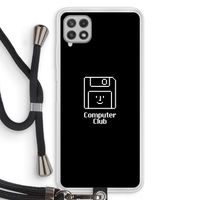 Hello: Samsung Galaxy A22 4G Transparant Hoesje met koord