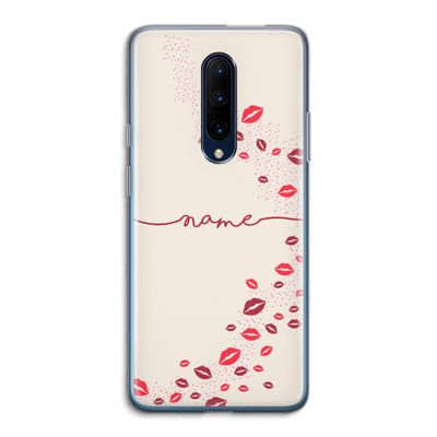 Kusjes: OnePlus 7 Pro Transparant Hoesje