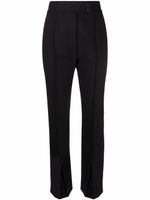 Dolce & Gabbana pantalon à taille haute - Noir