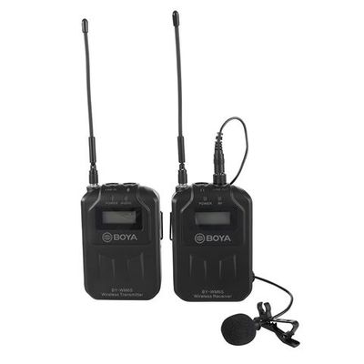 Boya uhf duo lavalier microfoon draadloos by-wm6s