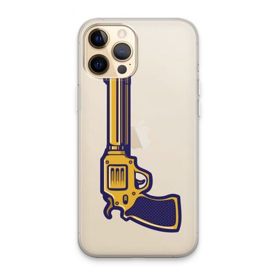 Pew Pew Pew: iPhone 13 Pro Max Transparant Hoesje
