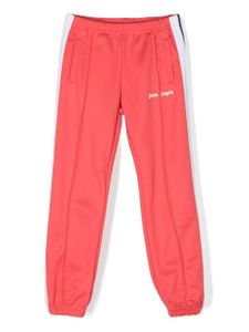 Palm Angels Kids pantalon de jogging à broderies - Rouge