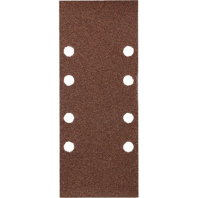 Schuurstroken, Hout en Metaal, Korund, geperforeerd, type B, 93x230mm Schuurpapier