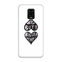 Big butt bigger heart: Xiaomi Redmi Note 10 Lite Transparant Hoesje