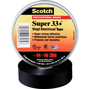 Scotch SUPER33+-25X33 Isolatietape Scotch Zwart (l x b) 33 m x 25 mm